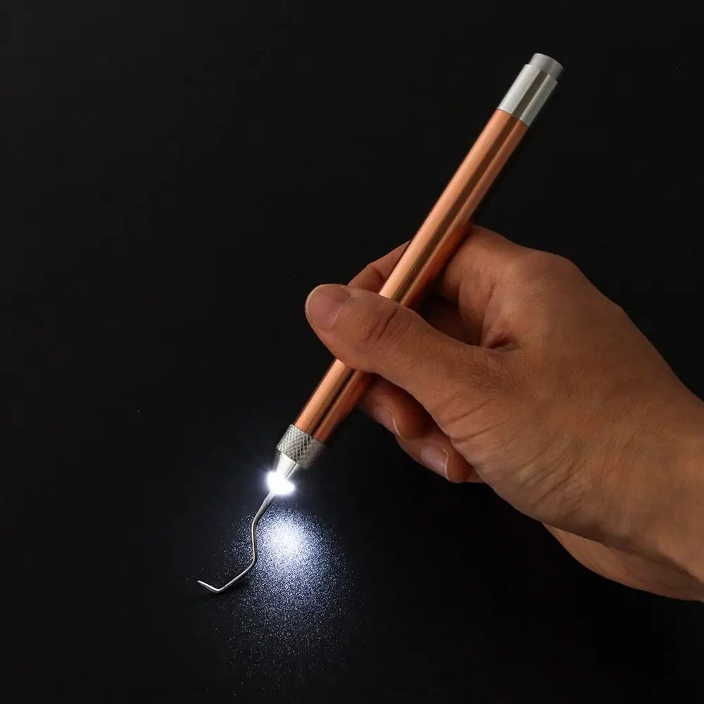 Portable With LED Light Iron-on Project Cutter Handheld Installation Vinyl  Weeding Pen With Hooks Weeding Pen - AliExpress