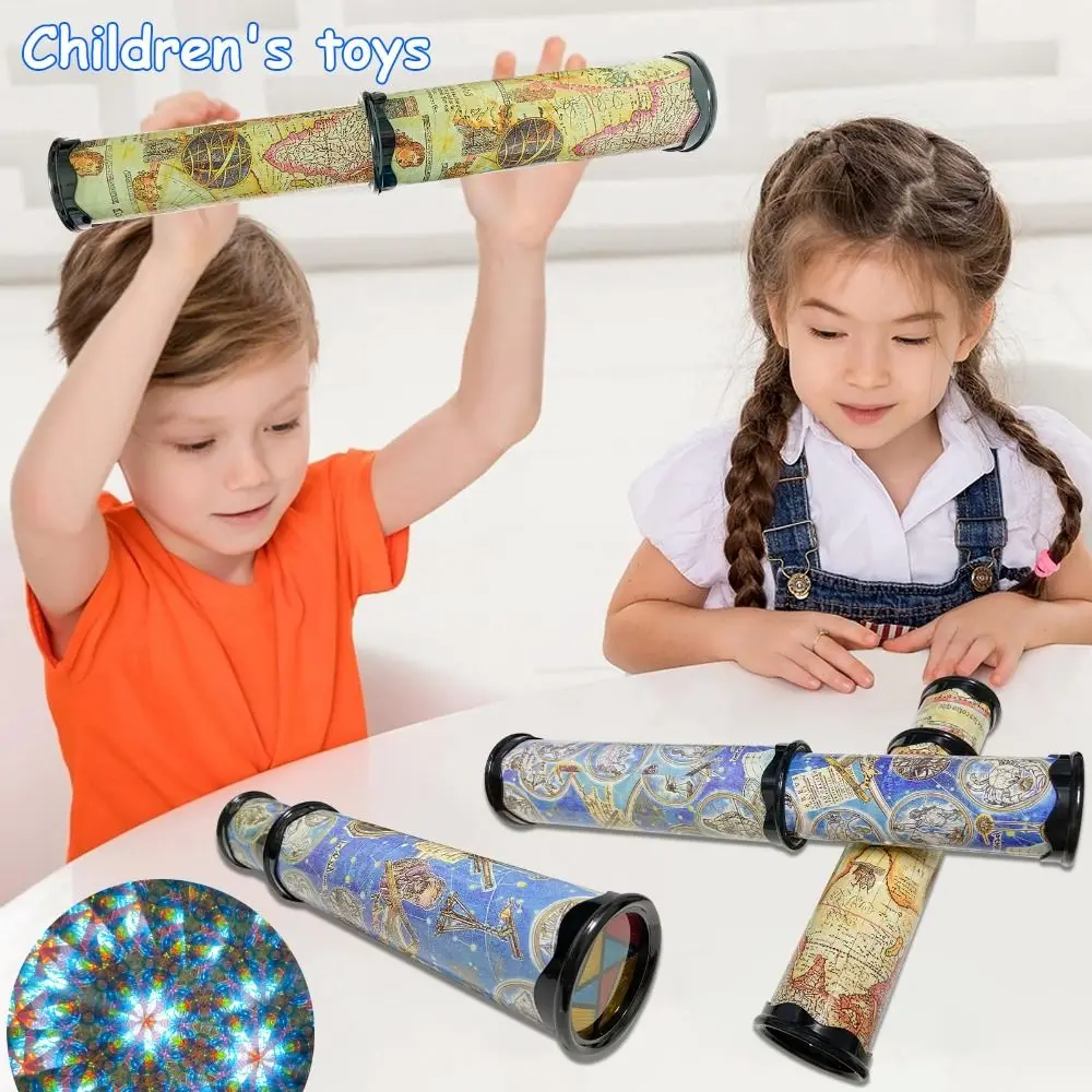 Kaleidoscope Toy Scalable Adjustable Classic Kids Educational Changeful Rotation