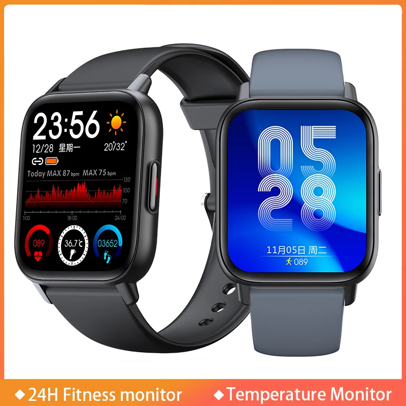 

Xxiaomi Mijia New Smart Watch Men Body Temperature Monitor Mechanical Digital Smartwatch Oxygen Heart Rate Monitor Bracelet Gift