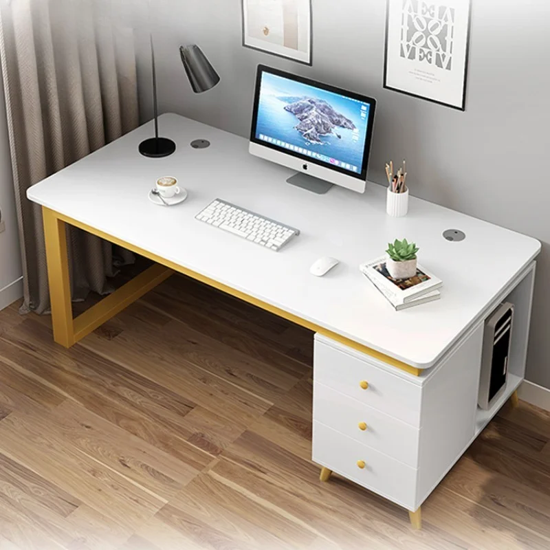 Scrivi Tavolo Scrivanie Per Ufficio Semplicità Studio Secretaire Scrivanie Per Ufficio Moderne Laptop Escritorios Commerciali Mobili Da Lavoro Qf50Od