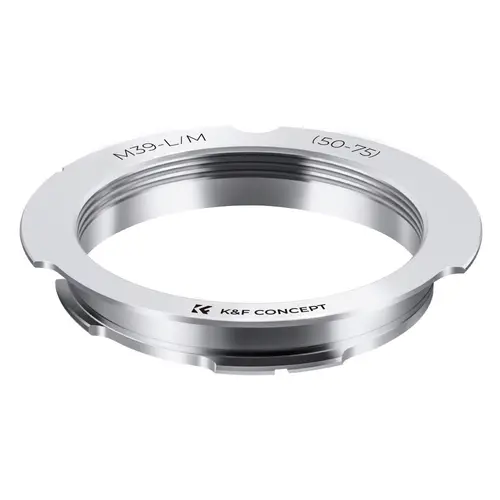 K&F CONCEPT M39-L/M (50-75) Lens Mount Adapter for Leica M39 50mm/75mm Lenses to Leica M Camera Body for Leica M1 M2 M3 M4 M5 M6 - Image 6