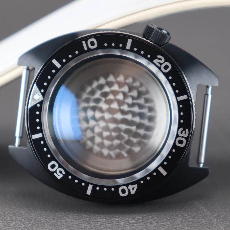 Custodie Per Orologi Da Uomo Nere Da 41Mm Skx007 Skx009 Skx013 Parti In Vetro Zaffiro Per Seiko Mod Tonno Nh35 Nh 36 Nh 38 Movimento Quadrante Da 28.5