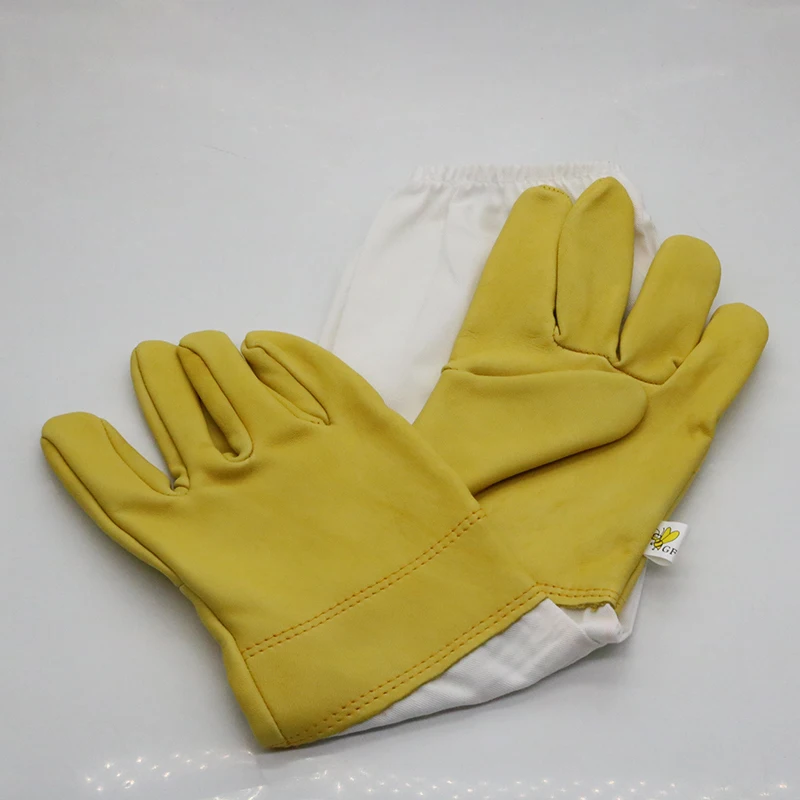 Beekeeping Suit Beekeeping Clothing 1 Pair Sheepskin Gloves for Beekeeper
