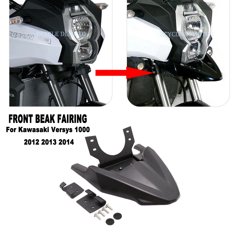 

Аксессуары для мотоциклов Kawasaki Versys 1000 Versys1000, удлинитель хомута VERSYS 1000, 2012, 2013, 2014, новое переднее крыло