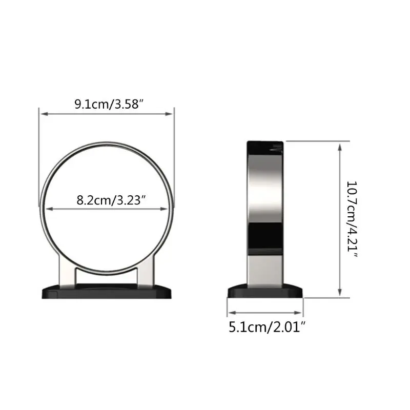 Hair Dryer Storage Rack Hairdressing Tool Holder Bathroom Bedroom Hotel Homestay Nail-free storage rack hair dryer holder