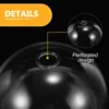 Moss Eco Bottle Plants Glass Cloche Bell Artificial Micro Landscape Accessory Clear Dome Display Ecological Desk Terrarium 5