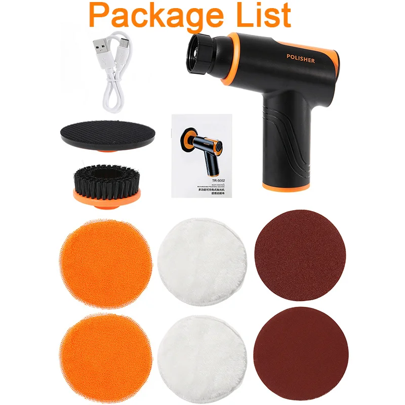 Wireless Electric Car Polisher Waxing Polishing Machine Scratch Paint Grinder Polisher Waxer Machine for Auto Car Home