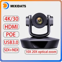 PTZ Video conference cameras NDI 4K, 1080P, 10, 20, Zoom, HDMI SDI, LAN, USB，POE are suitable for church, live broadcast,Youtube 1