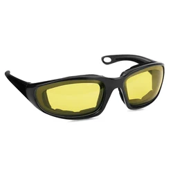 Unisex Windproof Outdoor Cycling and Sports Sunglasses with UV Protection (YELLOW)