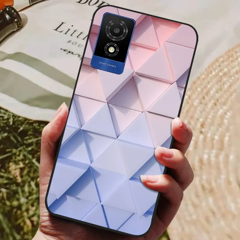 Cute Cat Print Silicone Protective Case - Soft Cover