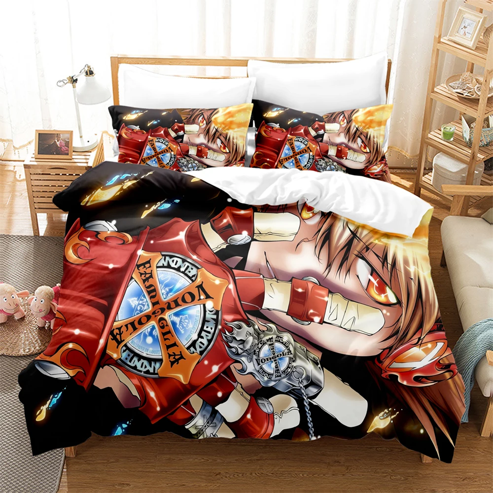 

3D The Family Teachers REBORN Tsuna Bedding Sets Duvet Cover Set With Pillowcase Twin Full Queen King Bedclothes Duvet Cover