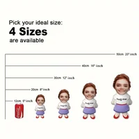Photo customization plush pillow with text design facial filling 3D printed cushion,suitable for sofa bedroom decoration and car 2