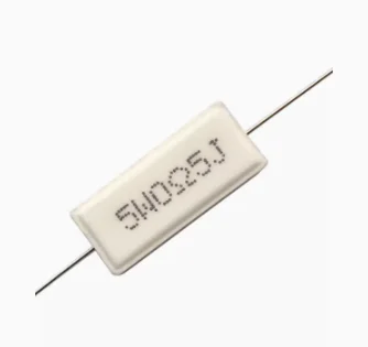 

10pcs Cement resistance 5W 56 75 82 120 180 200 220 270 300 330 390 ohm 56R 75R 82R 120R 180R 200R 220R 270R 300R 330R 5% 5w