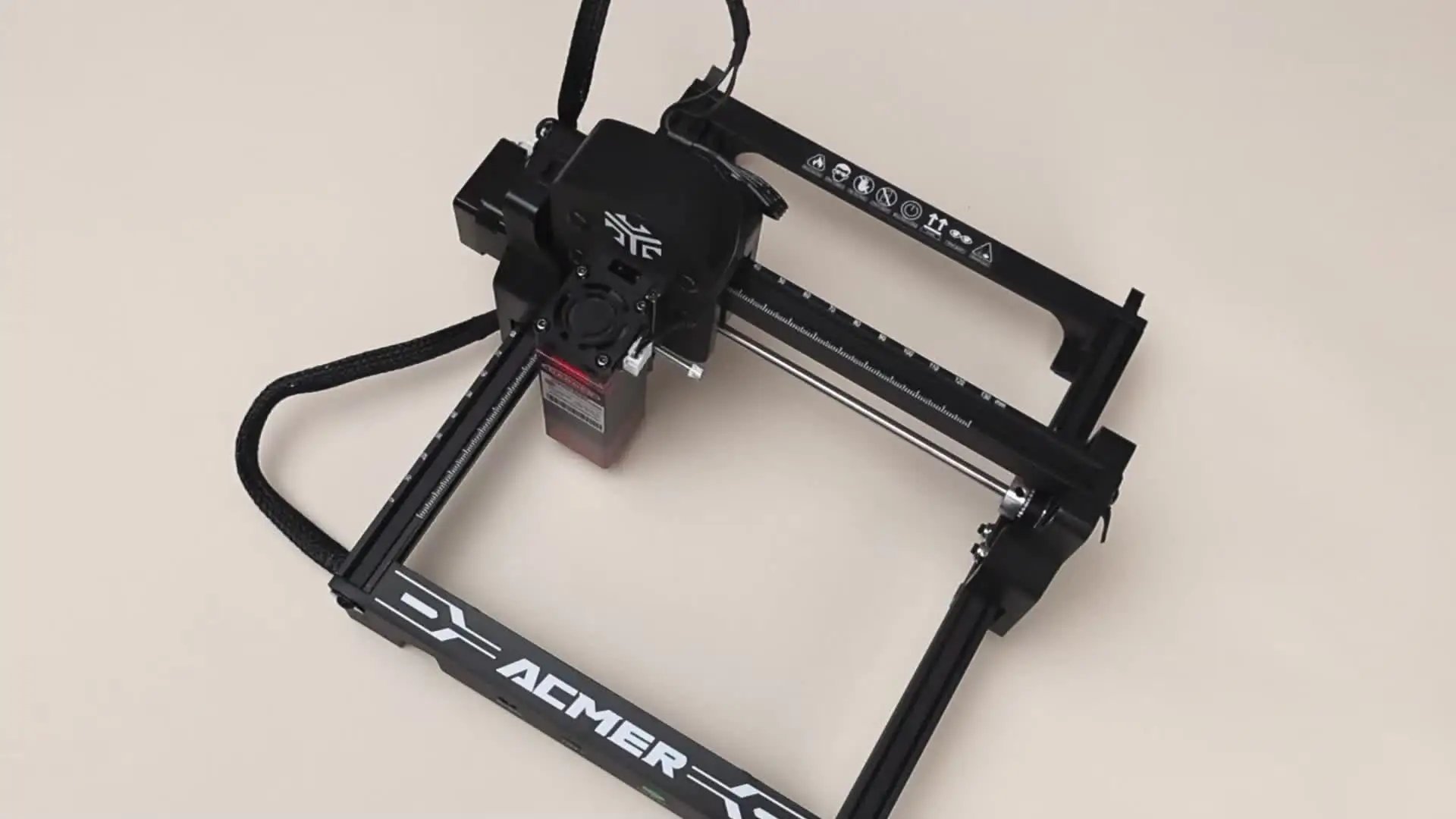 ACMER S1 レーザー彫刻機 130x130mm ACMER S1 レーザー彫刻機 DIY 初心者 0.01mm 高精度 ミニ 彫刻機