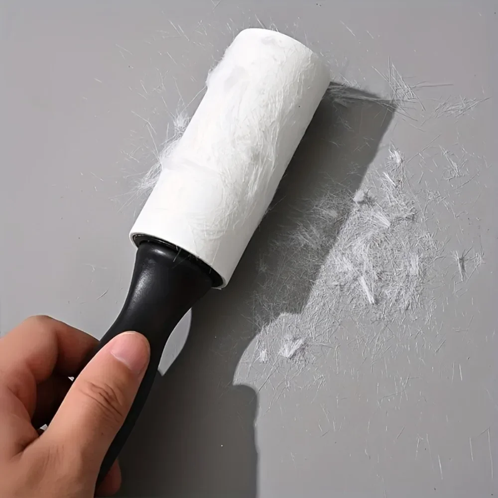 120/300sheets Disposable Tear Sticky Roller Multi-purpose Pet Cat Dog Hair Remover Household Dust Removal Brush Cleaning Tools 2