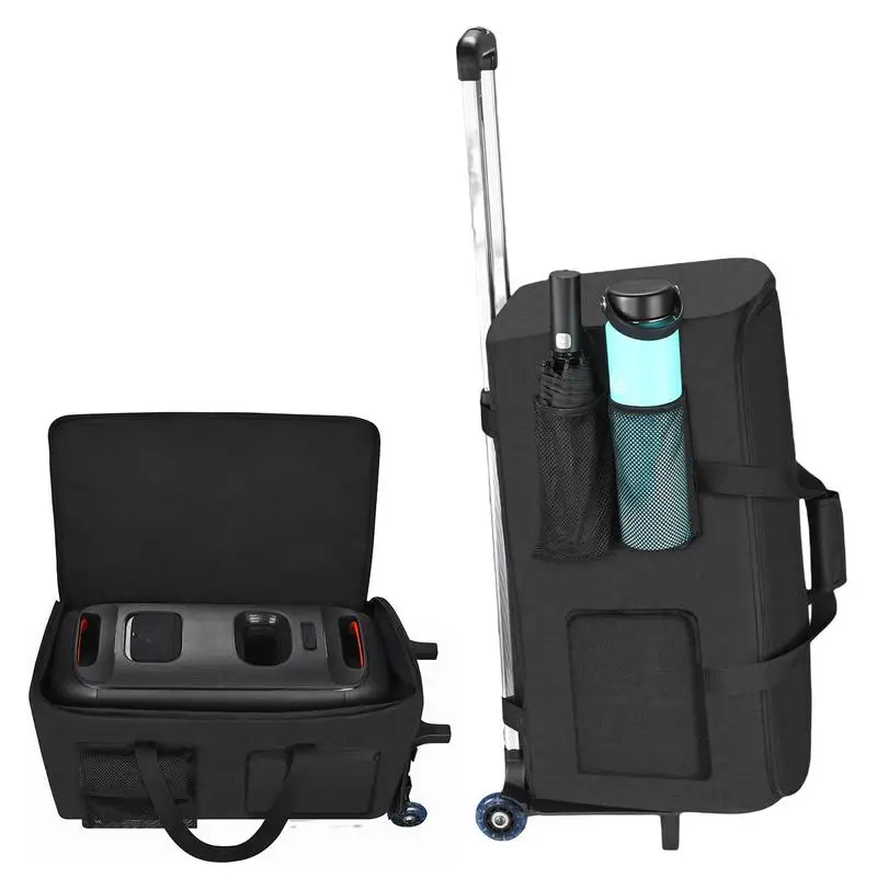 

Shockproof Carrying Cases With Detachable Pull Handle Compatible With PARTY BOX 110 XP500 Wireless Speake Protective Covers