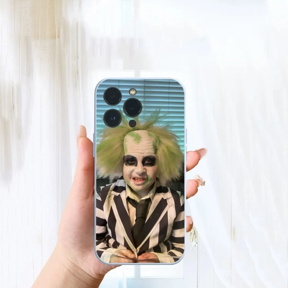 thumbnail image 1 of Funda de teléfono b-beetlejugos 2 para iPhone, 14, 13, 12, 11 Pro Max, XS Max, X, XR, 7, 8 Plus, Mini, material de TPU azul, película caliente, 1 of 5