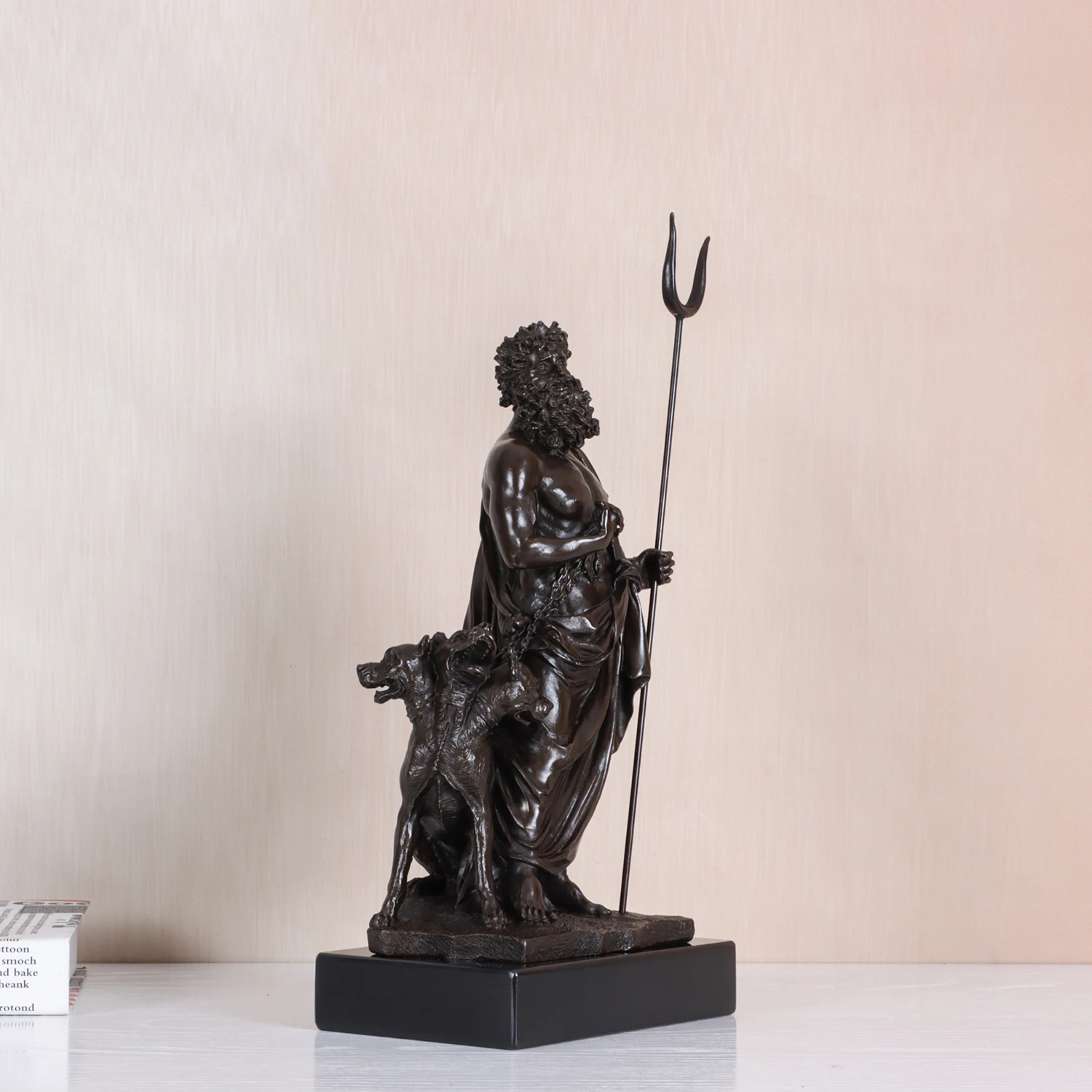 Statue d'Hadès en Bronze, Dieu Grec des Enfers avec Cerbère, Sculpture  Antique, Décoration de la Maison - AliExpress, image size:1500x1500