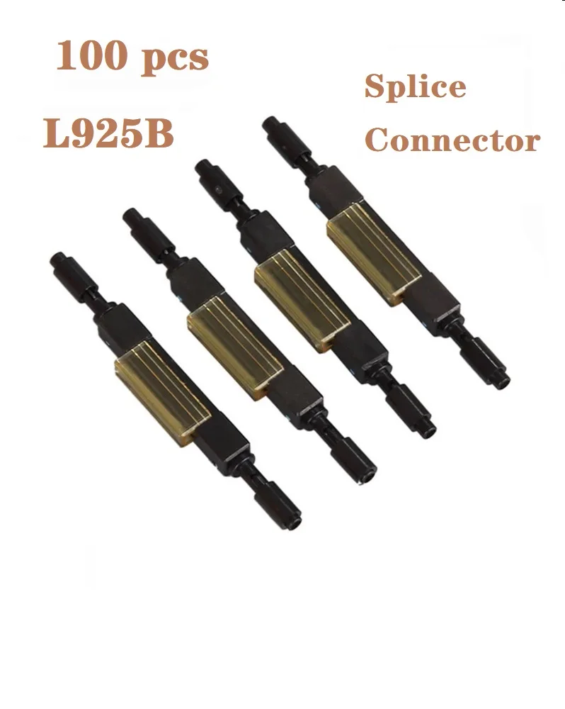 

Fast Connector 100pcs FTTH Fiber Optic Mechanical Splice Fast Connector for Drop Cable, L925B Cold Junction Splicer