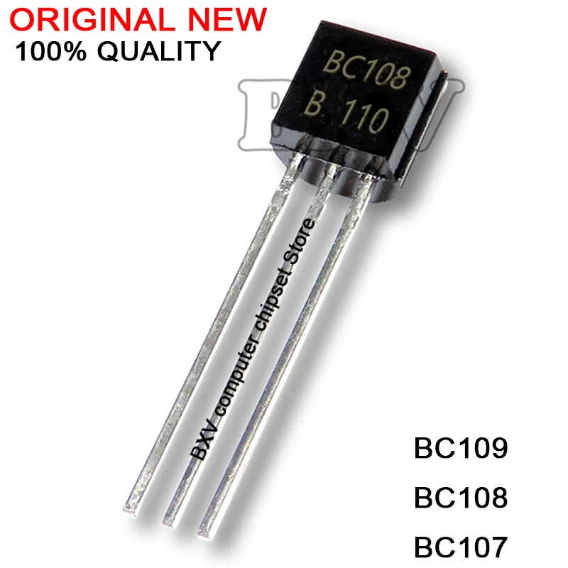 10PCS BC107 BC107B BC108 BC108B  BC109 TO92 BC109B Transistor TO-92