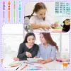 36Pcs Beaded Pencil for Students Non Sharpening Pencil 0.5 Non Refilling Beadable Automatic Cute Writing Pencil Wholesale 6