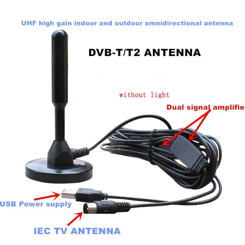 DVB-T2 ISDB-T ATSCT HDTV Digital Indoor Signal Receiver Digital Antenna Receiver outdoor Signal TV antenna with Amplifier Radius indoor digital tv antenna 800 mile radius dvb t2 isdb tb satellite dish signal receiver white tv antenna