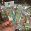 5Pcs/set Portable Nail Art Dotting Pen Crystal Handle Dual-ended Dotting Painting Drawing Brush Rhinestones Gems Picking Pen 2