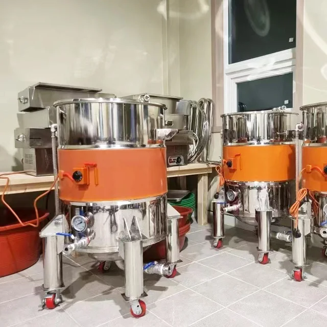 220 V 200L/55 Gallonos Szilikon Sáv Dobfűtés Takaróolaj -Tartály Fűtés Gomb Hőmérséklet -Szabályozóval