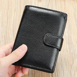 WESTAL Premium Leather Men's Multi - Functional Wallet (8300 - black)