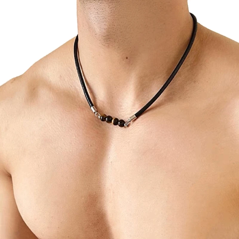 

Smple Eye Beads Necklace Choker Fashion Clavicle Chain