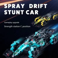 KF25 RC Drift Car Gesture Sensing Spray Stunt 4WD Car Remote Control Racing F1 Equation Four Wheel Drive Off Road Toy 1