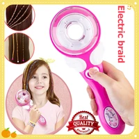 DIY Braiding Hairstyle Tool Electric Automatic Hair Braider Twist Braider Machine Weave Roller Hairstyle Machine Set Child Gift 2
