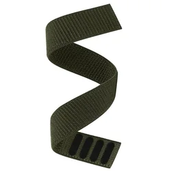 Premium Nylon Quickfit Wristband - 20mm Strap for Enhanced Comfort (Floop - armygreen)