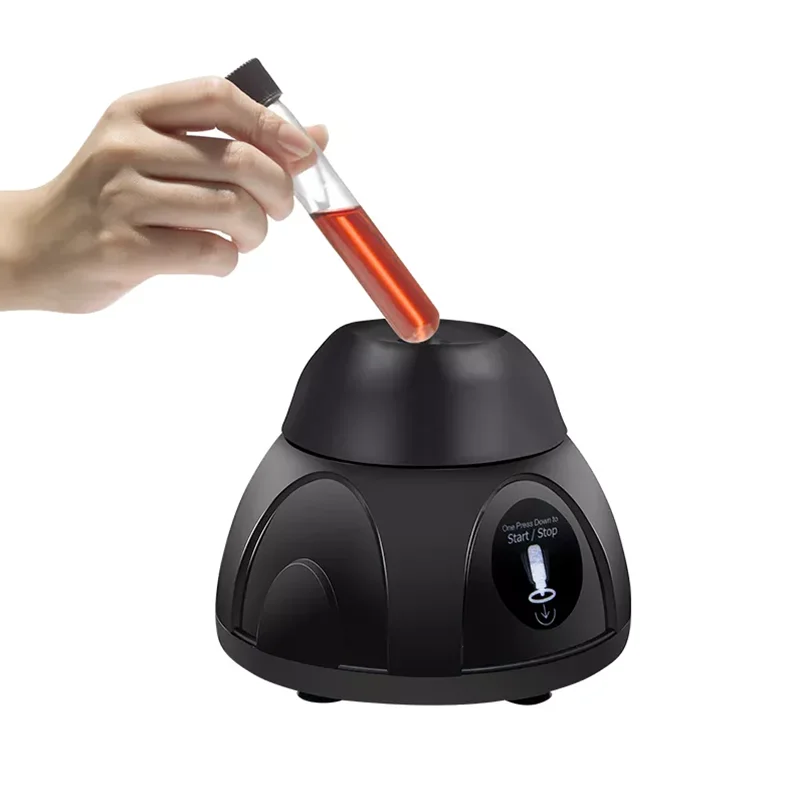 IKEME Lab Mini Vortex Mixer 4000rpm Small Portable Mixer Nail Polish Ink Tube Shaker Tattoo Pigment Mixing Machine vortex mixer