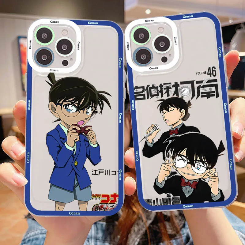 Custodia Per Telefono Anime Detective Conan Per Samsung S 20 S 21 S 22 S 23 Lite Plus Cover Ultra Mobile