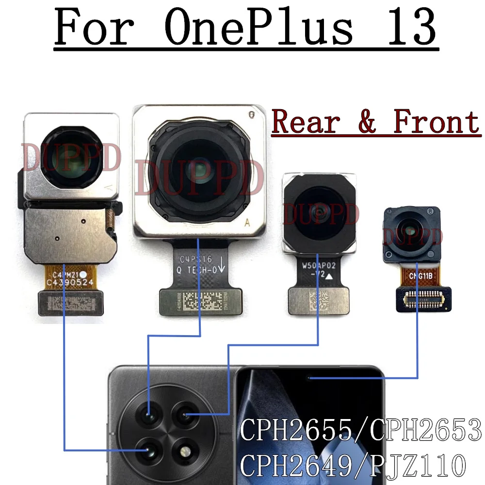 Enhanced Front and Rear Camera Replacement with Flex Cable