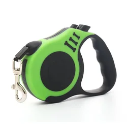 Retractable Automatic Flexible Pet Leash with Adjustable Length - 5M (Green)