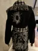 WQJGR Cardigan Sweater Women Wool Kniited Tassel Doodle Jacquard Loose Full Sleeve High Quality Cashmere Winter Jacket Women 6
