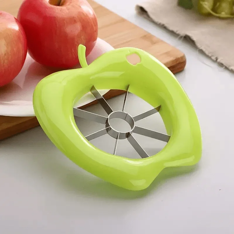S0a5cd86165314fb19f9b897f7cfc8d80W küchexyz.de Best Price | Fast Delivery |Quality Product 1pc Stainless Steel Apple Slicer - Manual, Square Blade, Kitchen & Dining Tool, Ideal for Outdoor/Camping, Outdoor kitchenware
