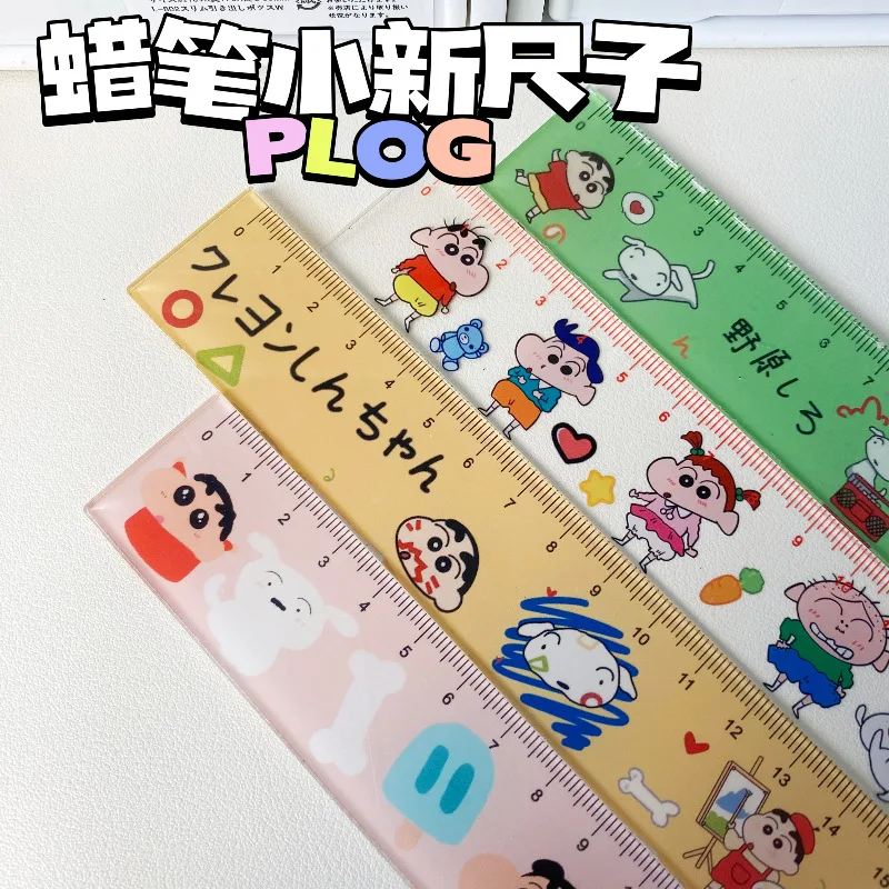 Japanese-Crayon-Xiaoxin-Acrylic-Stationery-Ruler-15cm-Cute-Cartoon ...