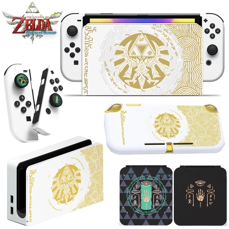 The Legend Of Zelda Switch Case Per Nintendo Switch Ns Oled Lite Tears Of The Kingdom Housing Keycap Accessori Per Custodie Antiurto