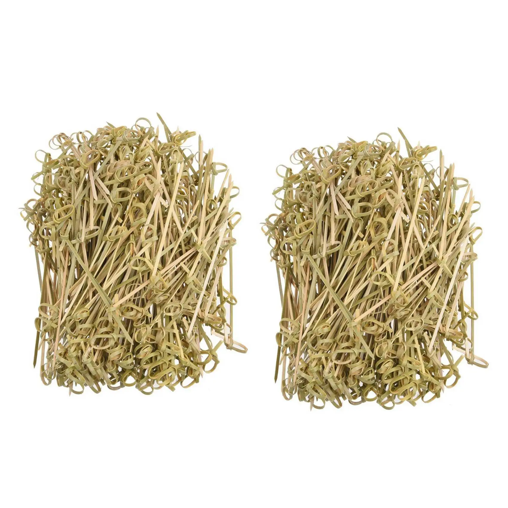 

600 Pack Bamboo Cocktail Picks Cocktail Toothpicks Bamboo Skewers Toothpicks for Appetizers 4 Inch