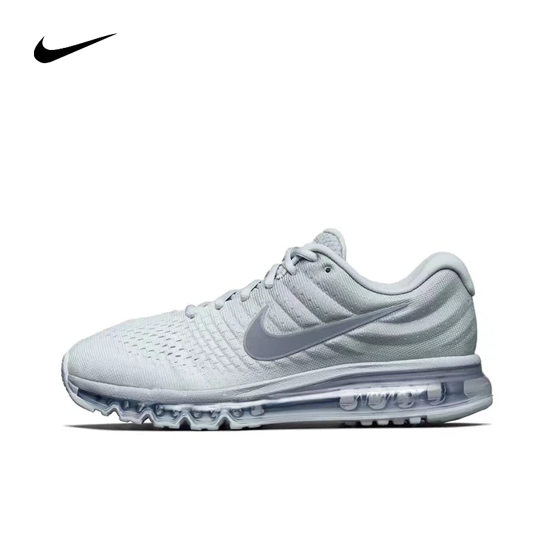 thumbnail image 1 of Nike Air Max 2017 - Zapatillas de running informales de corte bajo, resistentes al desgaste, antideslizantes y con amortiguación de impactos para hombres y mujeres, 1 of 5