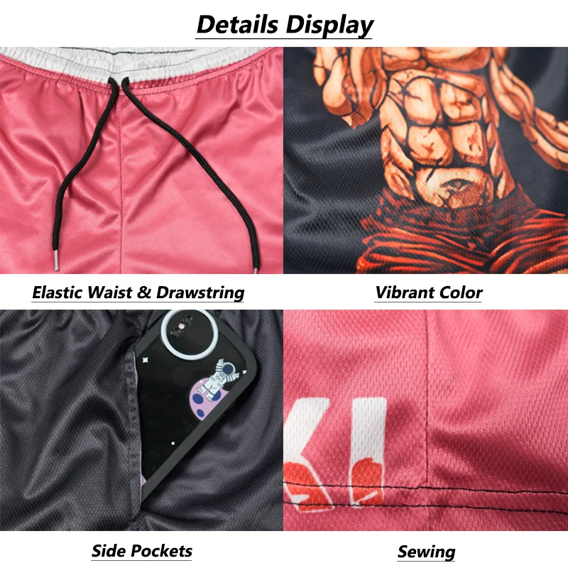 Christian Athletic Workout Shorts for Men Angel Cross Print Quick Dry Gym Shorts with Pockets Training Fitness Running Jogging