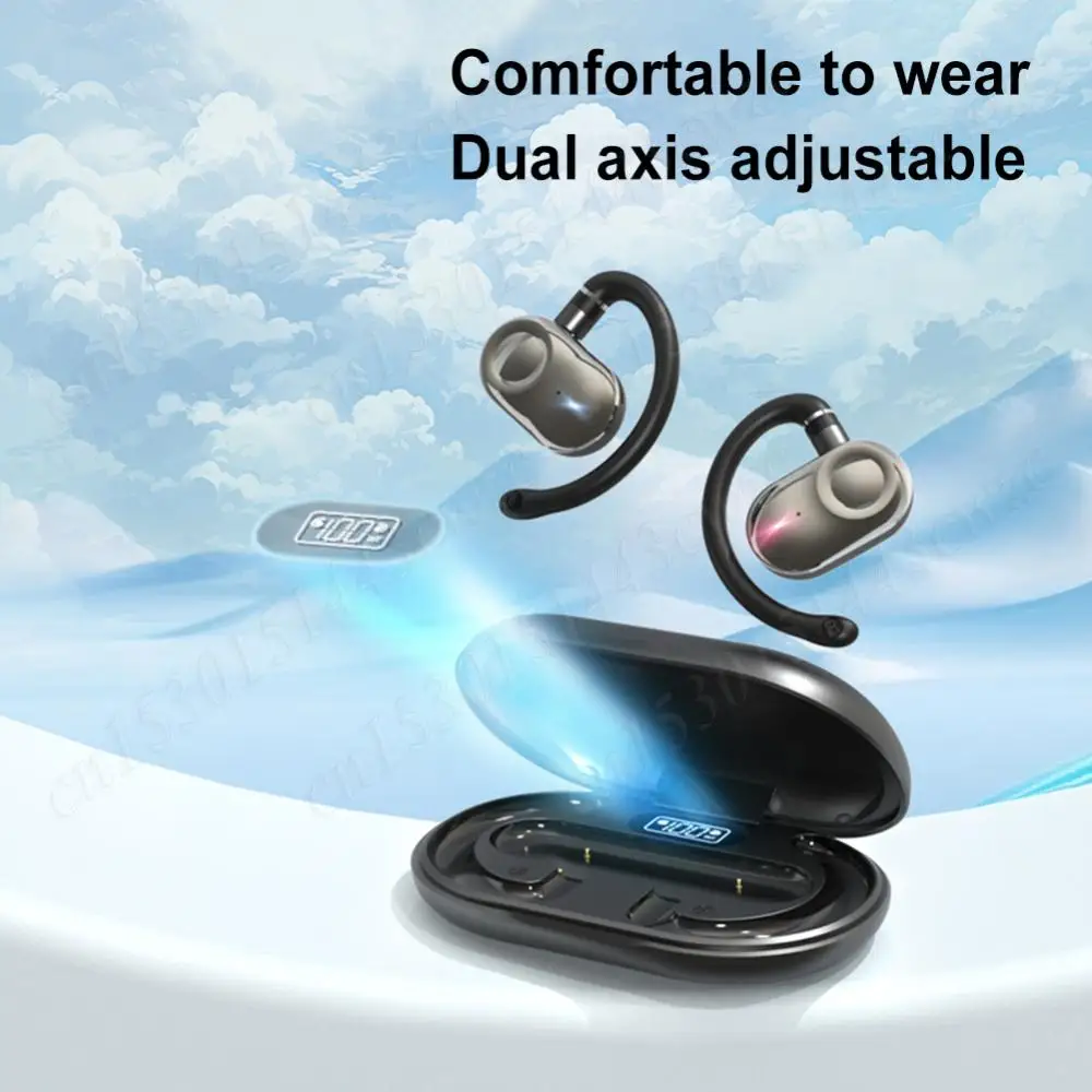 JM18 AI Language Translation Earbuds Bluetooth5.4 Translator Earbuds Two-Way Translator Device Translation Earphones for Travel
