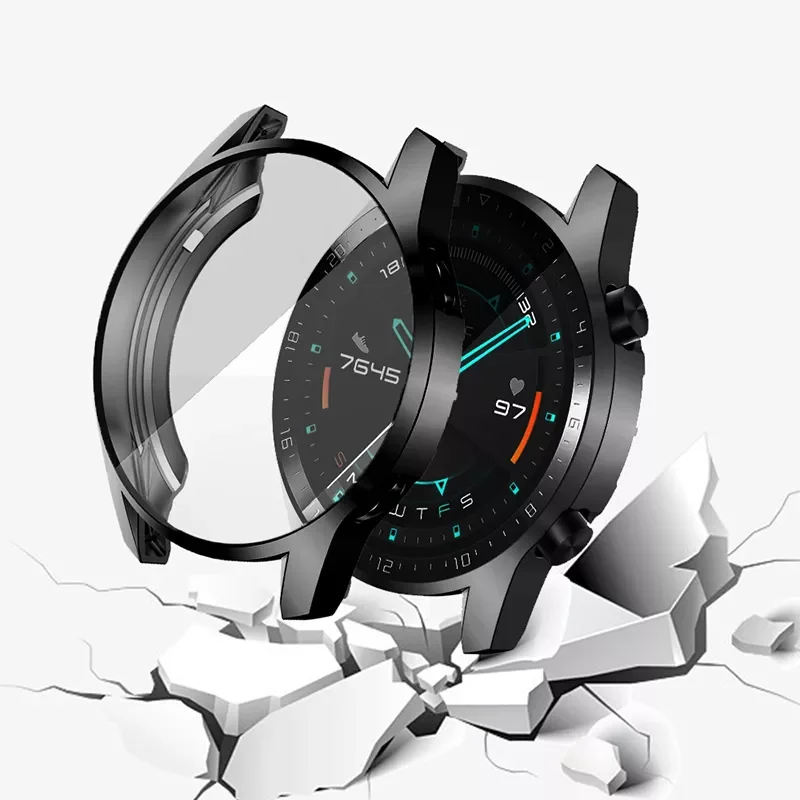 Case for Huawei watch GT 2e GT 2 46mm band Watch GT3 46 mm/GT2e/GT2 Pro soft All-Around Screen Protector cover bumper Cases