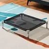 Pet Dog Cat Camping Bed  Elevated Bed for Dogs Folding Puppy Camping Bed Cat House Portable Removable Washable Dog Hammock 6