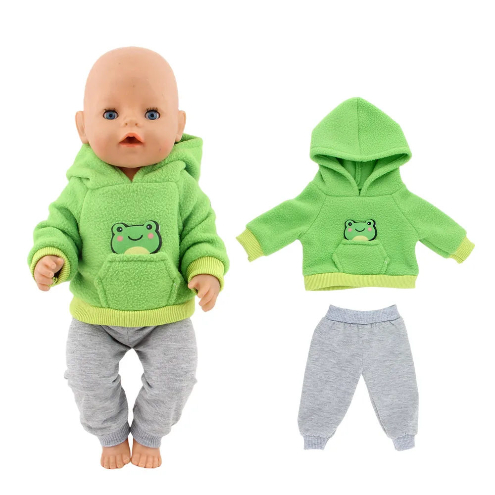 2025 neue Puppen Outfit Anzüge Für 17 zoll 43 cm Baby Reborn Puppe Nette Jumper Strampler Neue Geboren Puppe Kleidung – Detail 4