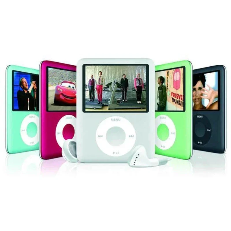 Hot High Quality MP4 With Earphones 1.8 Inch Screen LCD Media Video Game Movie FM Radio 3th Generation MP4 Music Player
