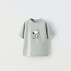 Fashion Brand Design Children T-shirt Summer Clothing Cartoon Short-sleeved Top Kids Boys Clothes Crewneck Pullover T Shirts 5